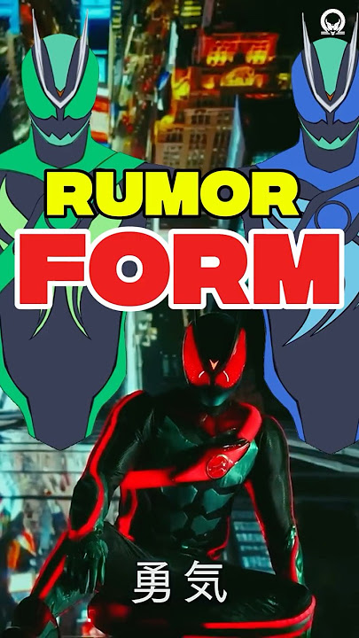 UPDATE Rumor  2 Form Kamen Rider Zeztz Technolom Stream & Esprim Revovery