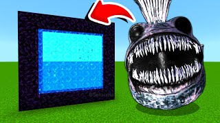 How To Make A Portal To The ZOONOMALY MONSTER FISH Dimension in Minecraft PE