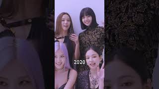 Transformation of Blackpink 🔥 #shorts #blackpink #lisa #jennie #jisoo #rosé #transformation #edit