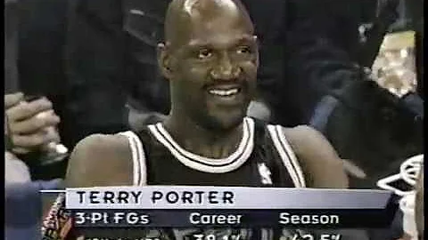 Terry Porter - 2000 3-Point Shootout (Final Appear...