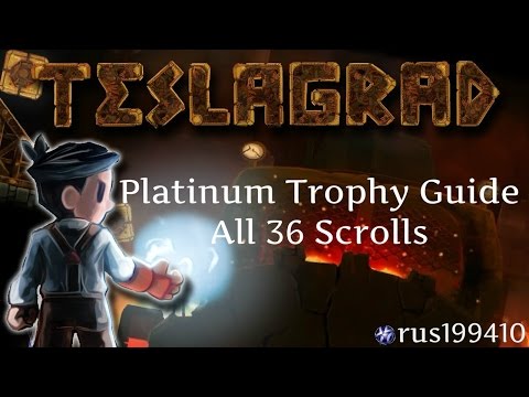 Teslagrad – All 36 Scrolls "Platinum Trophy Guide" [PS4 / PS3 / PS VITA] rus199410