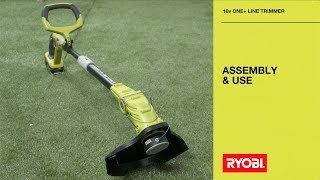 ryobi battery line trimmer