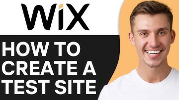HOW TO CREATE A TEST SITE ON WIX (2025)