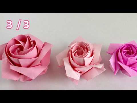 折り紙 バラ を折ろう 簡単な折り方から本格的な立体作品まで 女性のライフスタイルに関する情報メディア