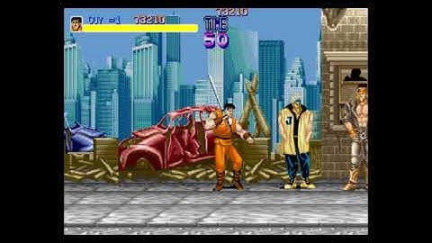 Capcom Classics Vol 1: Final Fight (Playstation 2 Emulated)