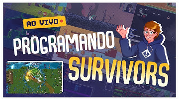 Como Programar Jogo Estilo VAMPIRE SURVIVORS no Construct 3 - Marcos Game Dev Ao Vivo