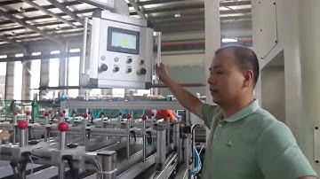Full automatic aluminum foil container making machine line
