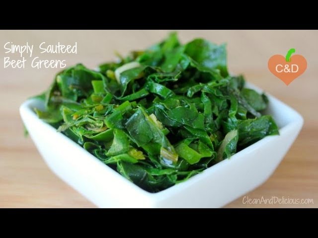 Simply Sauteed Beet Greens - Clean & Delicious®