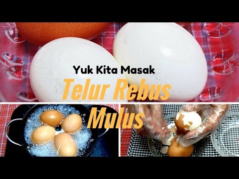 Cara Mengupas Telurnya ada di video terpisah ya temans. Silakan buka link ini https://youtu.be/qCmHA. 