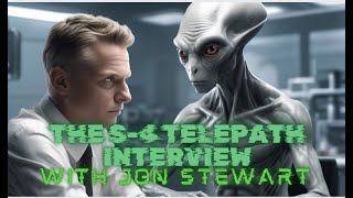 Bombshell Interview with Jon Stewart About Alien Interview Telepath!