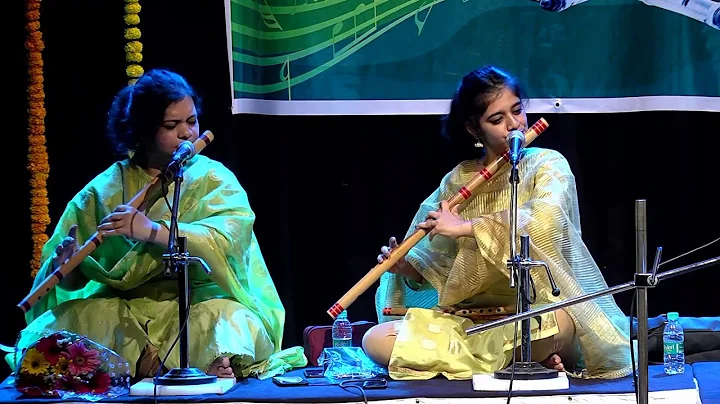Bansuri duet by Kumari Vaishnavi Joshi and Mussara...