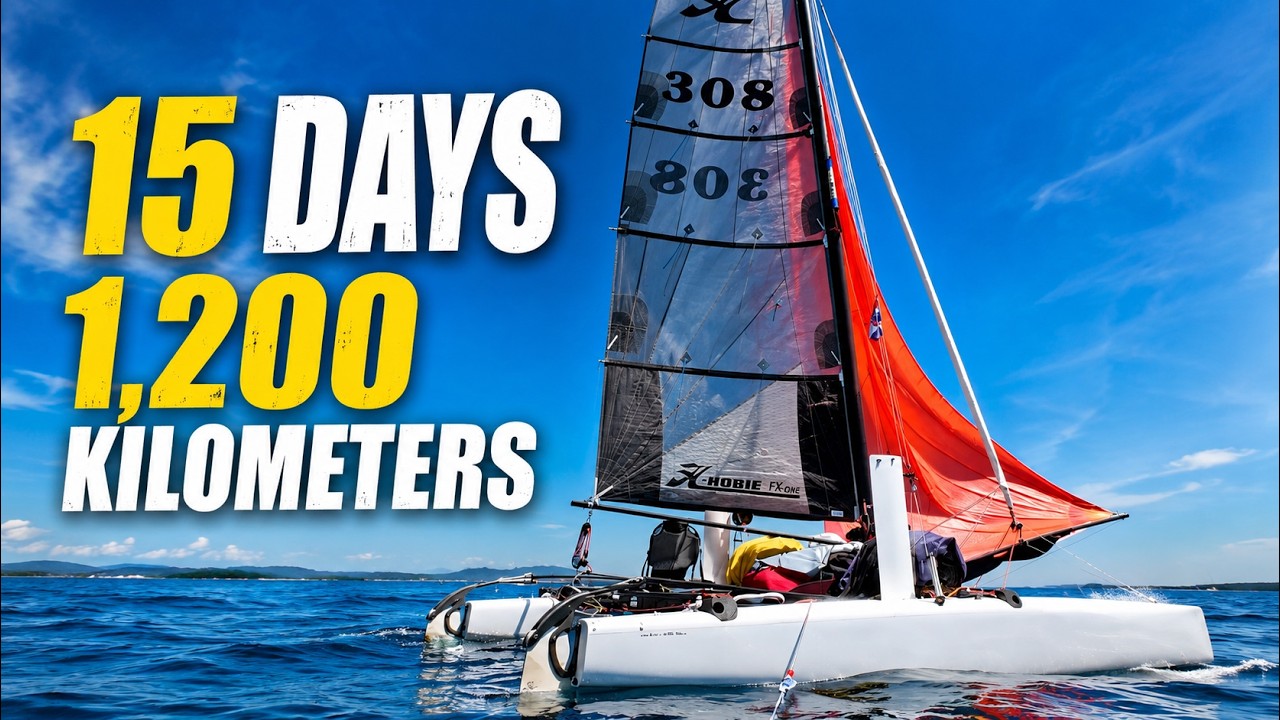⁣Hobie Cat, 15 days & 1200km
