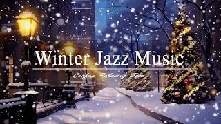 Winter Jazz Music | Relaxing with Cozy Winter Jazz & Background Music in New York City