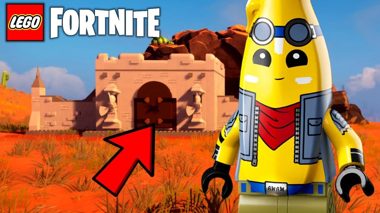 I Built A Secret Lego Fortnite Base! YouTube