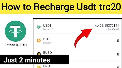 How to Recharge the usdt(trc20) wallet in urdu | usdt trc20 recharge  account recharge  new