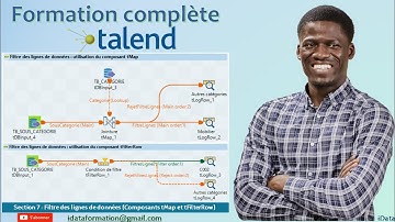 Filtre des lignes de données (Composants tMap et tFilterRow)  – Talend Data Integration #20