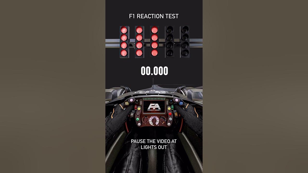 F1 Reaction Test!  ⏱️🏎️