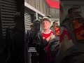 catching united fan at the emirates #arsenal2026