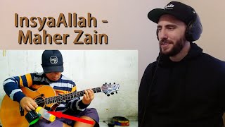 Alip Ba Ta - InsyaAllah - Maher Zain (cover fingerstyle) REACTION