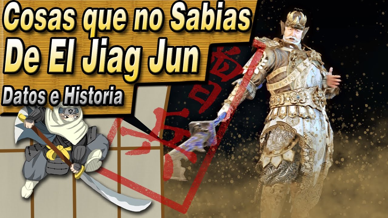 For Honor: Análisis 🐼  - Jiang Jun  (historia y datos)