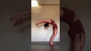 Standing backbend progress