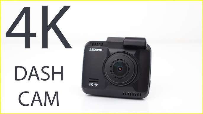 Azdome GS63H Dashcam Dual Lens - Dashcam pour voiture - Résolution Ultra 4K  - Micro SD