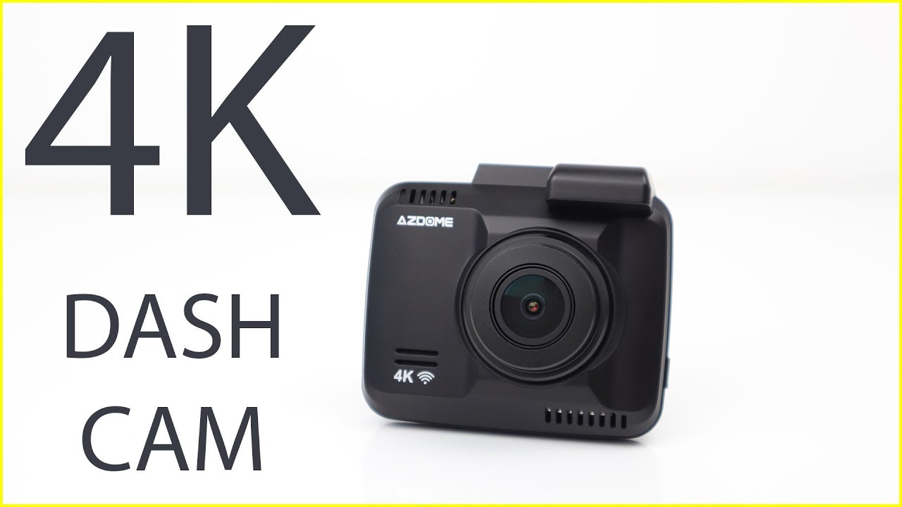 AZDome Dashcam pour voiture GS63H 4K 1CH Wifi - GPS