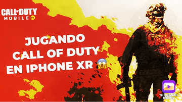 iPhone XR 3/64 A12 Bionic // Call of Duty mobile 60fps Test