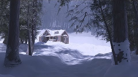Free addon to place real snow on any object in Blender 2.8.