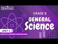 Grade 8 General Science Unit 1 Exercise 1 4 