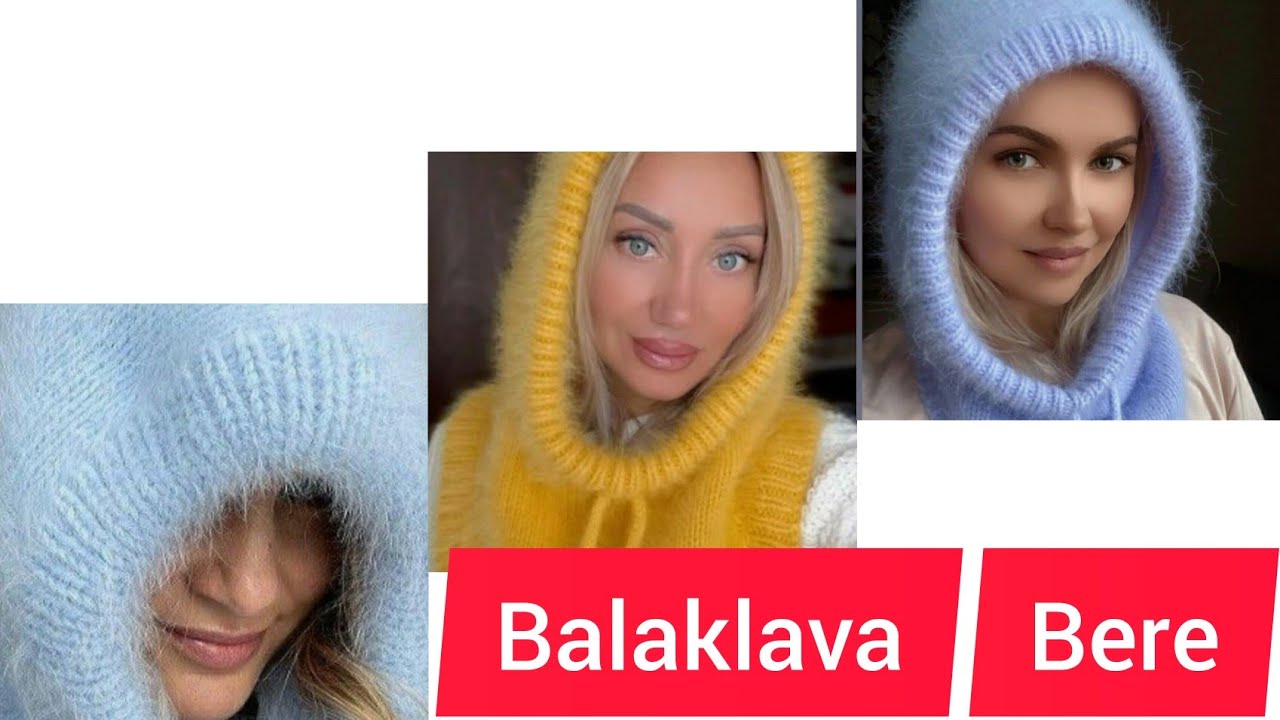 1. BÖLÜM Kapşonlu Bere #bere #knitting #balaclavabere