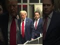 Former President Trump arrives at court for jury selection in hush money trial