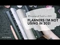 My 2020 Planning Journey & What I'm NOT Using in 2021