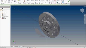 Rectangular and Circular Pattern Tools Autodesk Inventor
