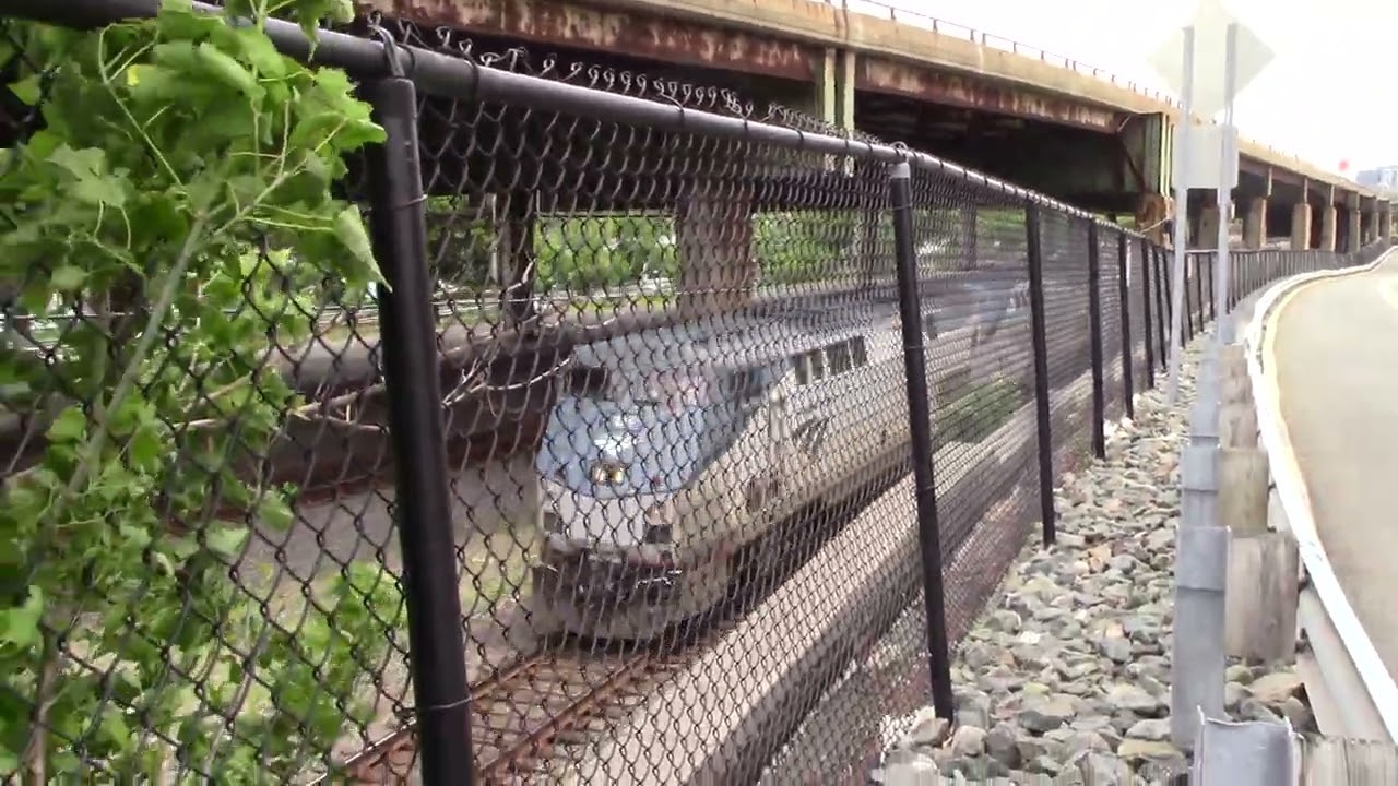 Amtrak lake shore limited,Boston university/beacon hill csx yard