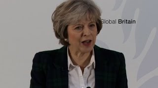 Britain will exit EU's single market, confirms May