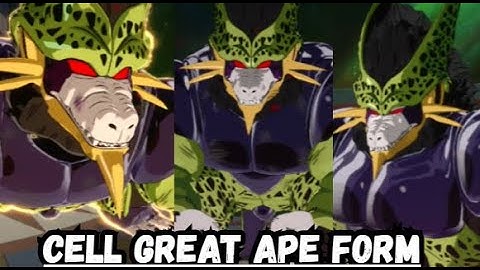 CELL GREAT APE FORM:DRAGON BALL SPARKING ZERO PC GAMEPLAY#sparkingzero #sparkingzeromod #dbz