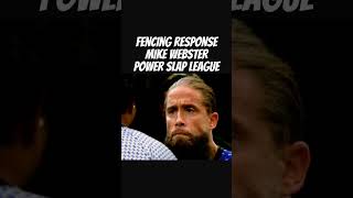 TBI Fencing Response Explainer: Mike Webster vs Emanuel Muniz Dana White's Power Slap League
