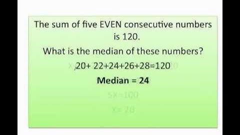 How to solve consecutive numbers word problems?