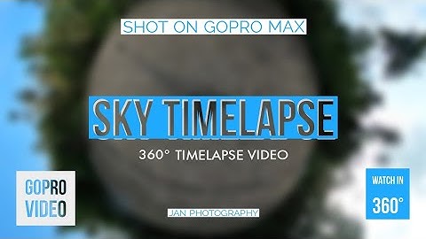 Timelapse of Clouds in 360°