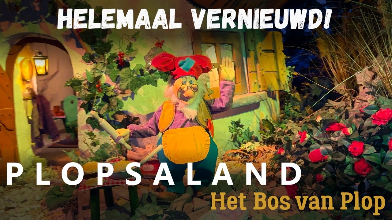 VERNIEUWD Het Bos van Plop @ Plopsaland De Panne Belgium 2026!