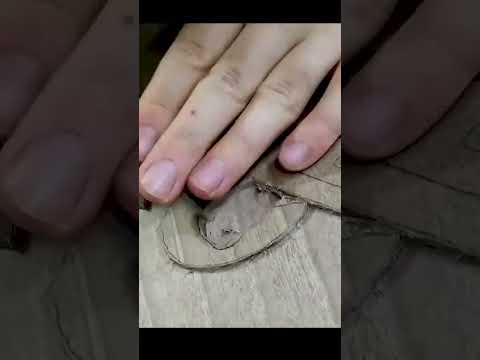 Ahşap oyma nasıl yapılır örnek oyma 1 #woodworking #ahşapoyma #wood