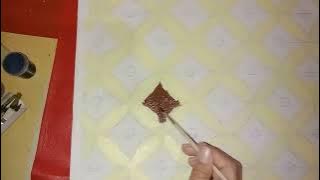 UJIAN PRAKTEK SENI BUDAYA, SENI RUPA MELUKIS BATIK KAWUNG