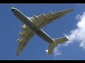 ANTONOV 225 landing / Take off at LEJ - biggest plane of the world