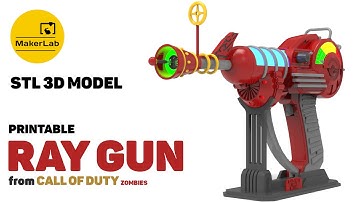 Ray Gun - Call of Duty Zombies - Printable 3d model - STL files