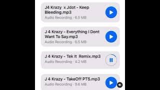 Download lagu J4 krazy- tek it (unreleased)