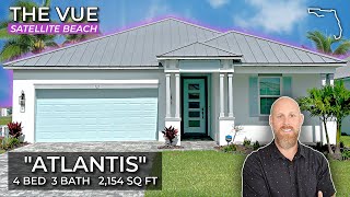 🌴 Melbourne FL New Homes By The BEACH: Tour The ATLANTIS Model at THE VUE