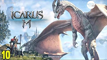 BEST MMORPG LIKE WOW Mobile Icarus M: Riders of Icarus Android ios Gameplay Open World Part 10