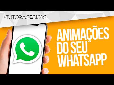 🟢 How to set up ANIMATIONS on WHATSAPP