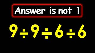 Why Everyone Is Getting This Math Problem Wrong!